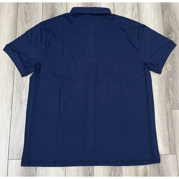 Flint Park Navy Blue Short Sleeve Match Polo Mens XL NWT Golf/Tennis/Pickleball - Picture 6 of 10